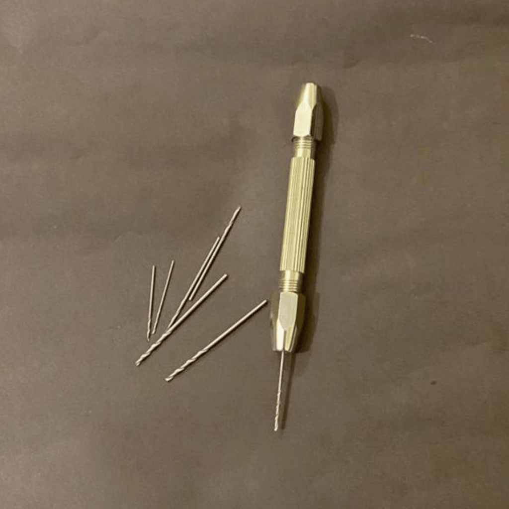 Double side hand drill with 4 sided nozzle stainless steel material