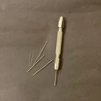 Double side hand drill with 4 sided nozzle stainless steel material