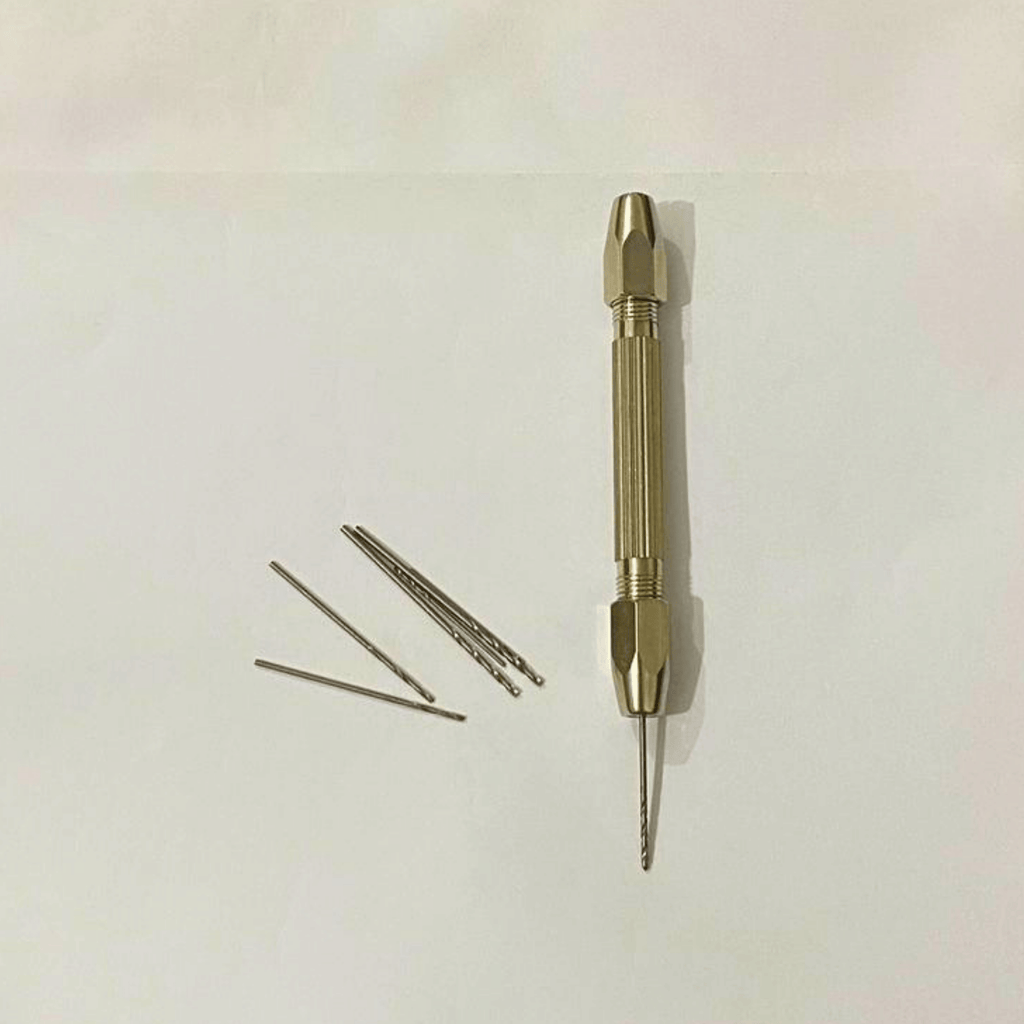 Double side hand drill with 4 sided nozzle stainless steel material