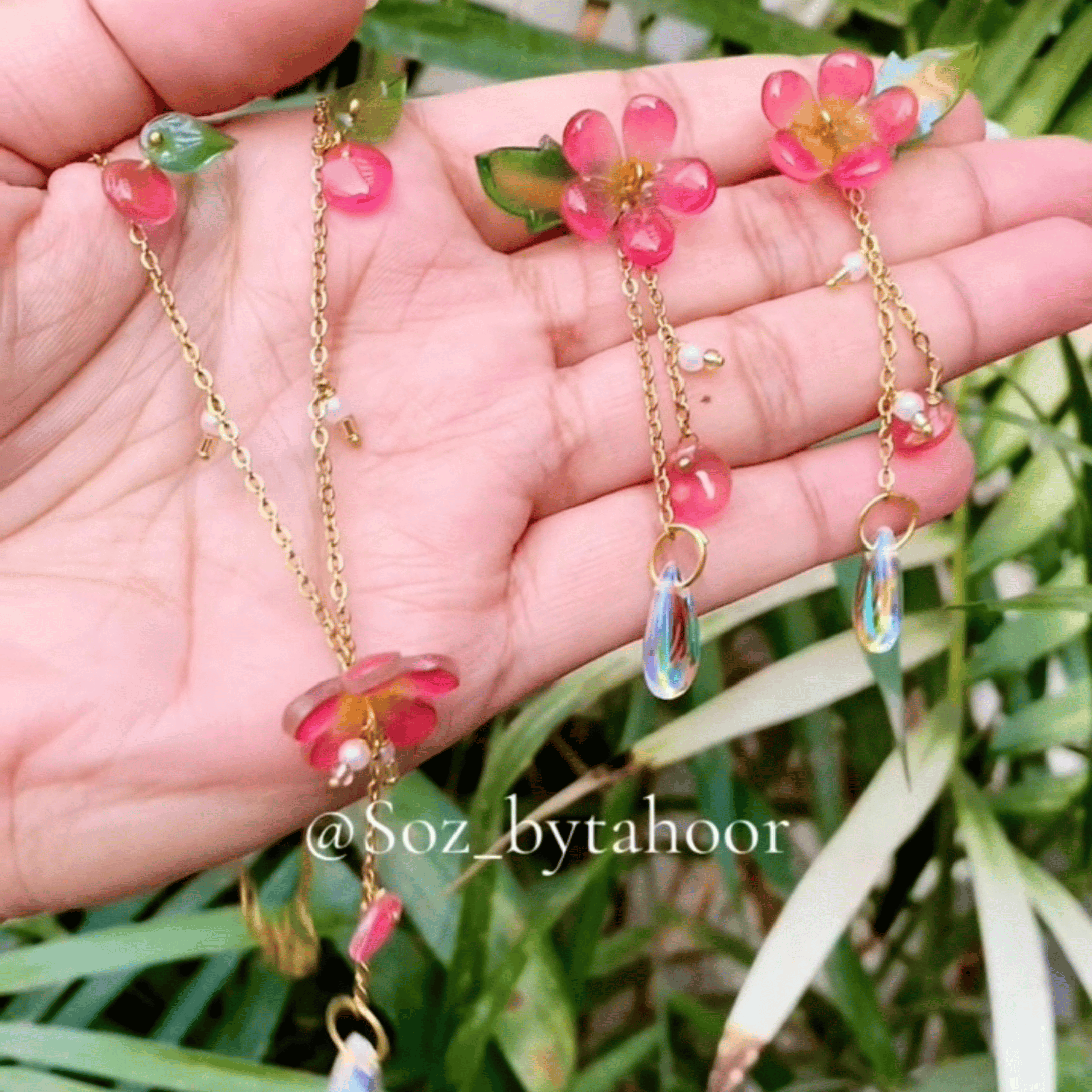 Pink bloom set