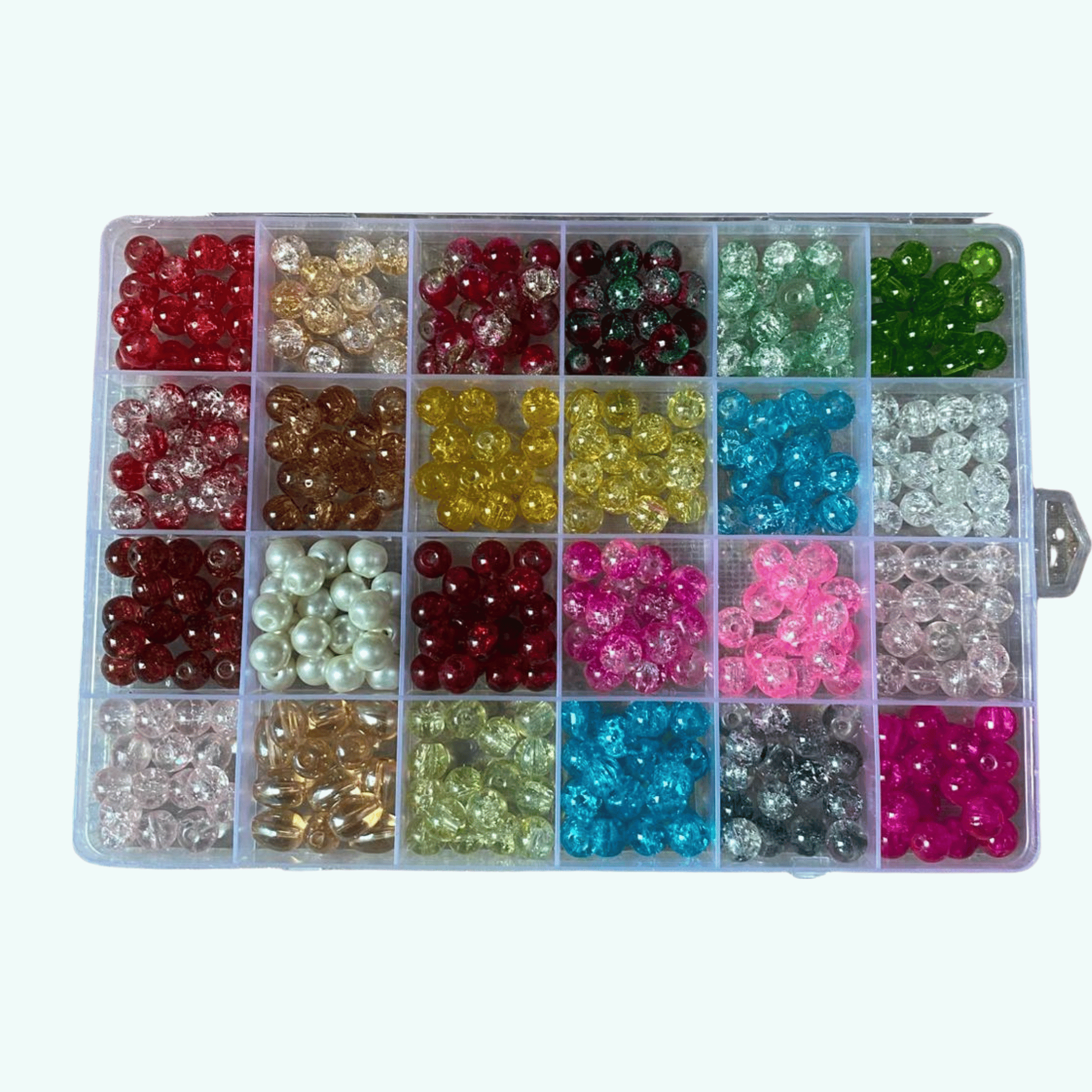Crack bead box 24 shades available in one box