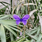 Fairytale butterfly necklace