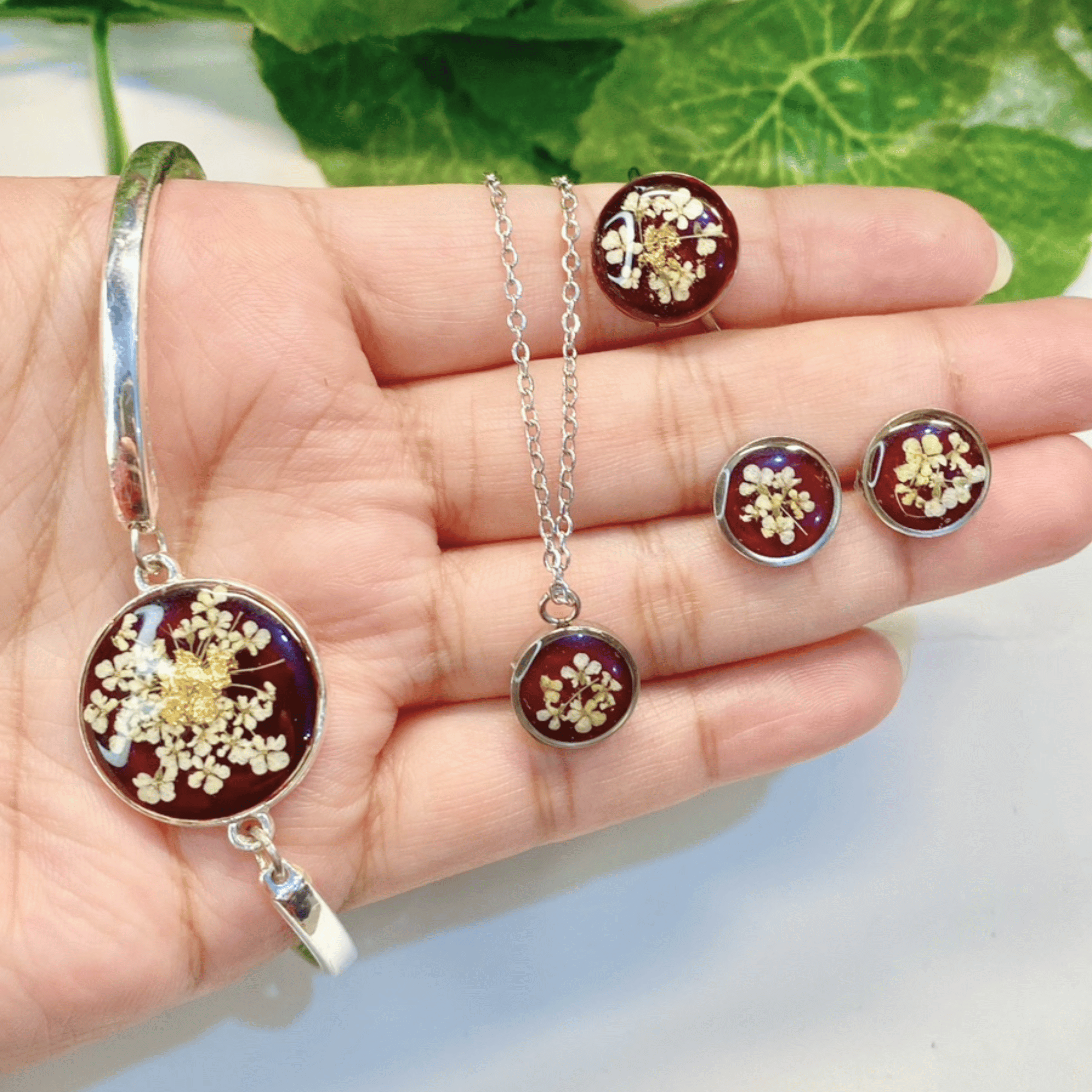 Blood Maroon Set