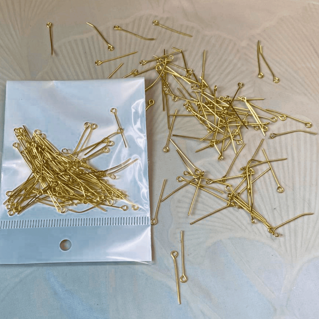 Eye Pins Gold 10g Pack