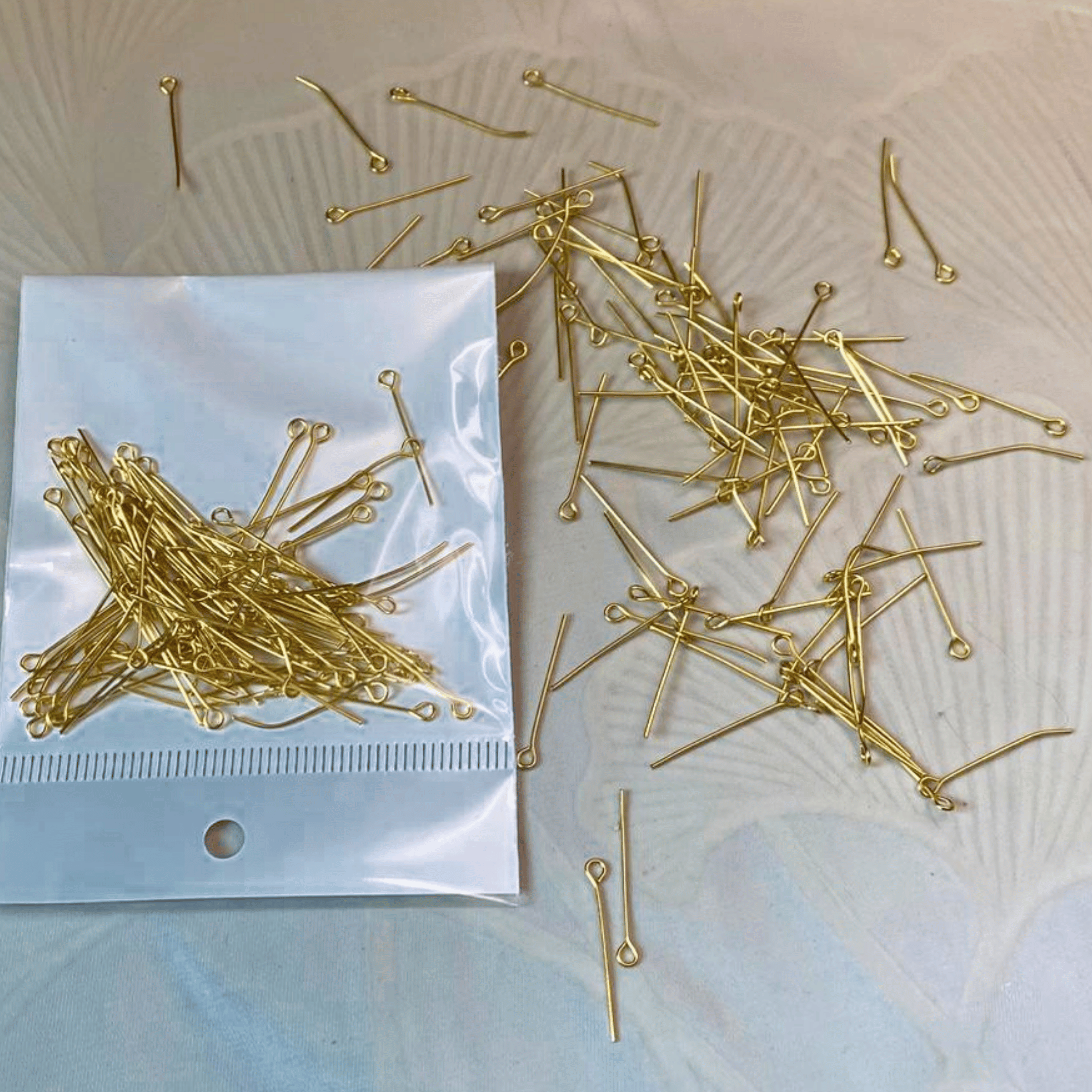 Eye Pins Gold 10g Pack