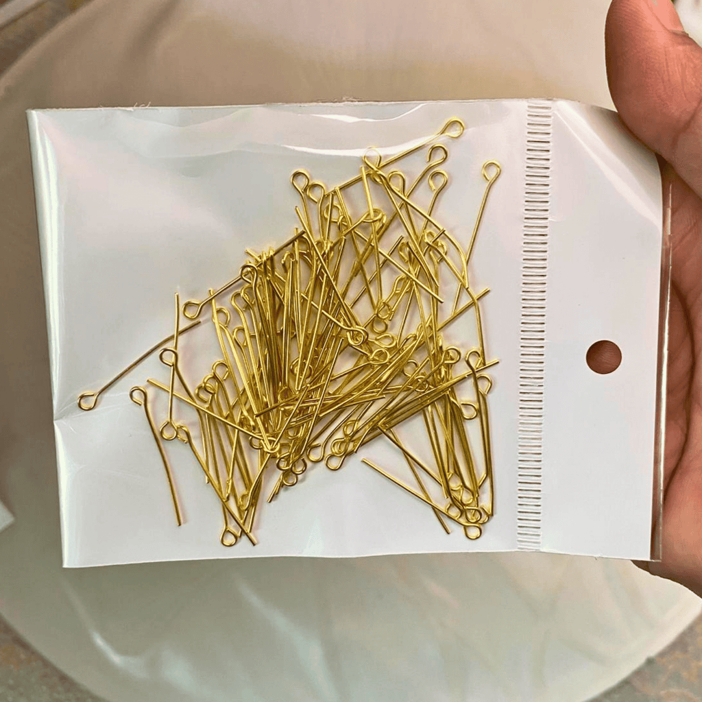 Eye Pins Gold 10g Pack