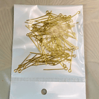 Eye Pins Gold 10g Pack