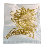 Eye Pins Gold 10g Pack