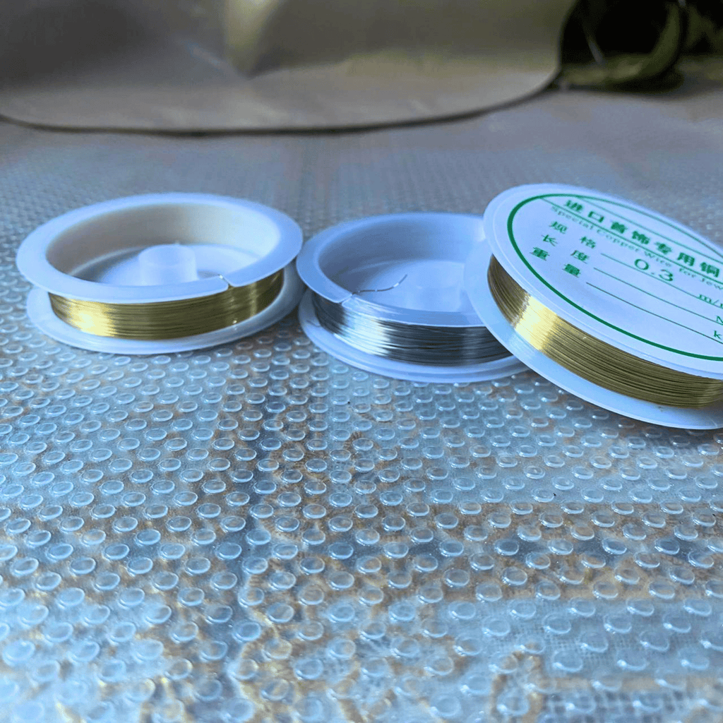 Soft wire 0.3 mm ( silver or golden )