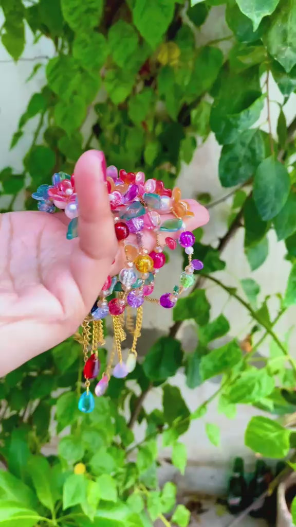 Shrink plastic bracelet