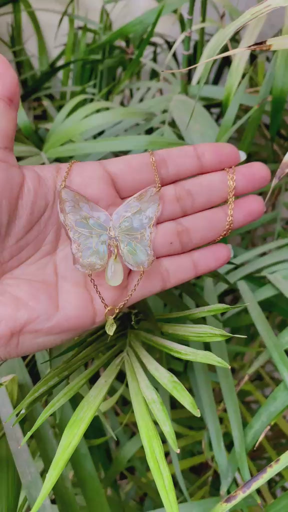 Fairytale butterfly necklace